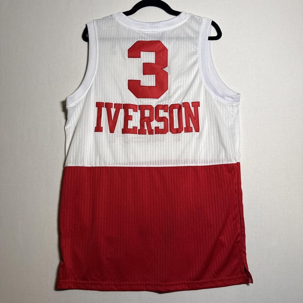 Adidas Iverson #3 PHILA 76ers Swingman Jersey Length +2 Tall Length XL 50